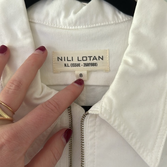 White Nili Lotan romper - Picture 3 of 5